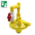 Chicken farm Poultry Water Line Layer Cage used Plastic Water Pressure Regulator